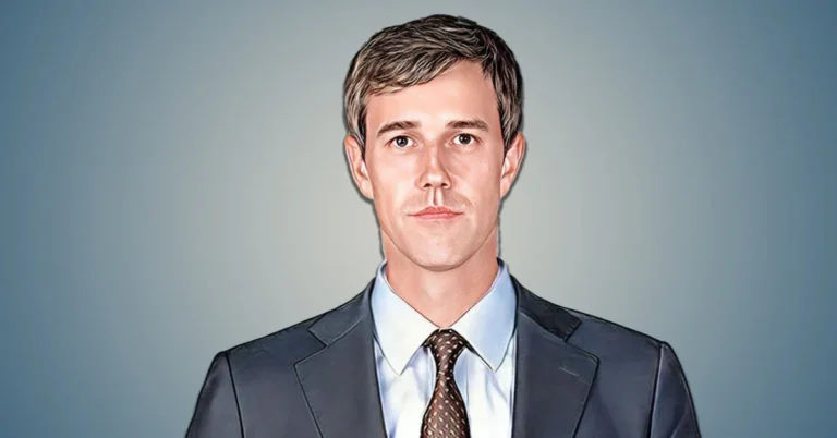 Beto O'Rourke in a suit and tie
