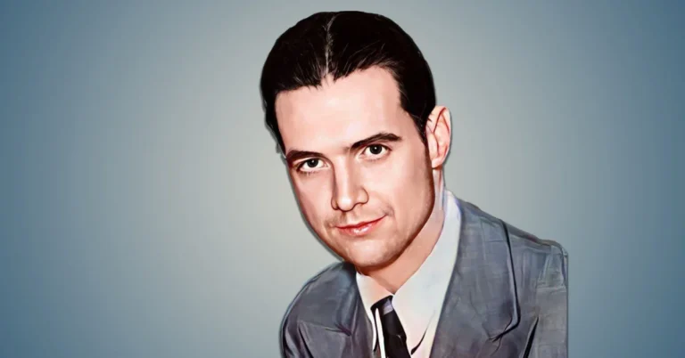 Howard Hughes in a suit and tie