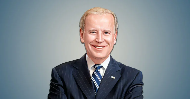 Joe Biden in a suit smiling