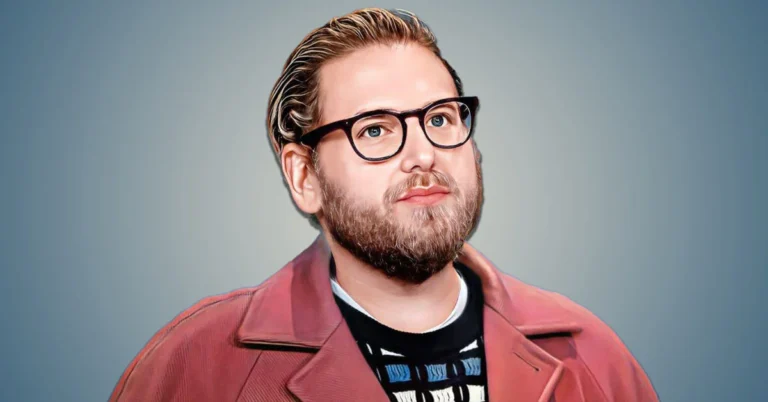 Jonah Hill with glasses and beard